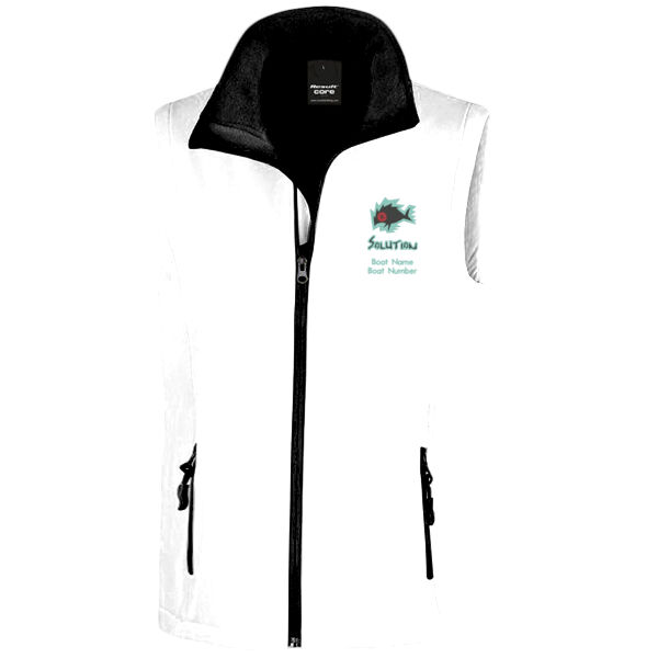 Solution Class Anniversary Men's Softshell Gilet Light Colours Thumbnail