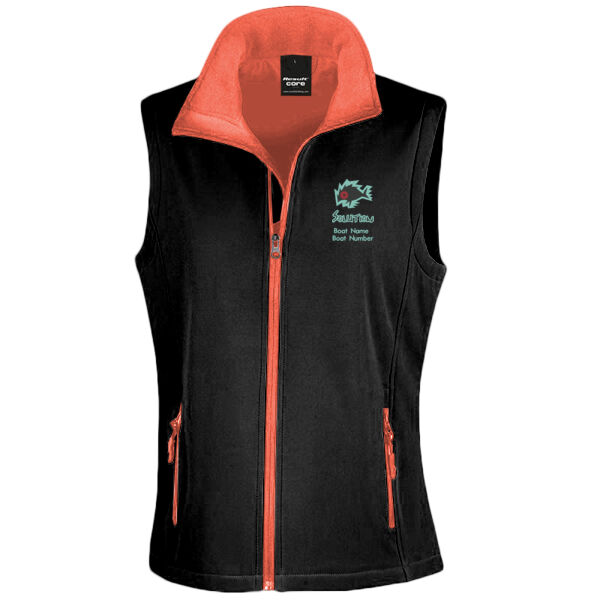 Solution Class Anniversary Women's Softshell Gilet Dark Colours Thumbnail