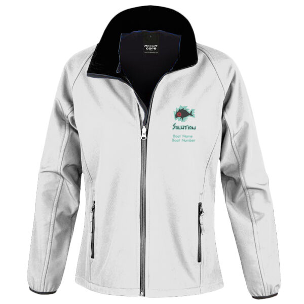 Solution Class Anniversary Women's Softshell Jacket Light Colours Thumbnail